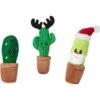 Frisco Holiday Cactus Plush Cat Toy With Catnip, 3 Count -Cat Supplies 287329 MAIN. AC SS1800 V1661874367
