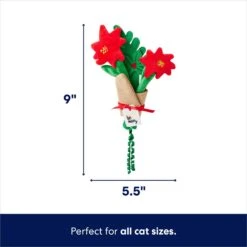 Frisco Flower Bouquet Plush Cat Toy With Catnip 7 Frisco Flower Bouquet Plush Cat Toy With Catnip -Cat Supplies 287395 PT1. AC SS1800 V1695046485