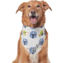 STAR WARS THE MANDALORIAN GROGU Chibi Print Personalized Dog & Cat Bandana -Cat Supplies 290170 PT3. AC SS1800 V1671228218