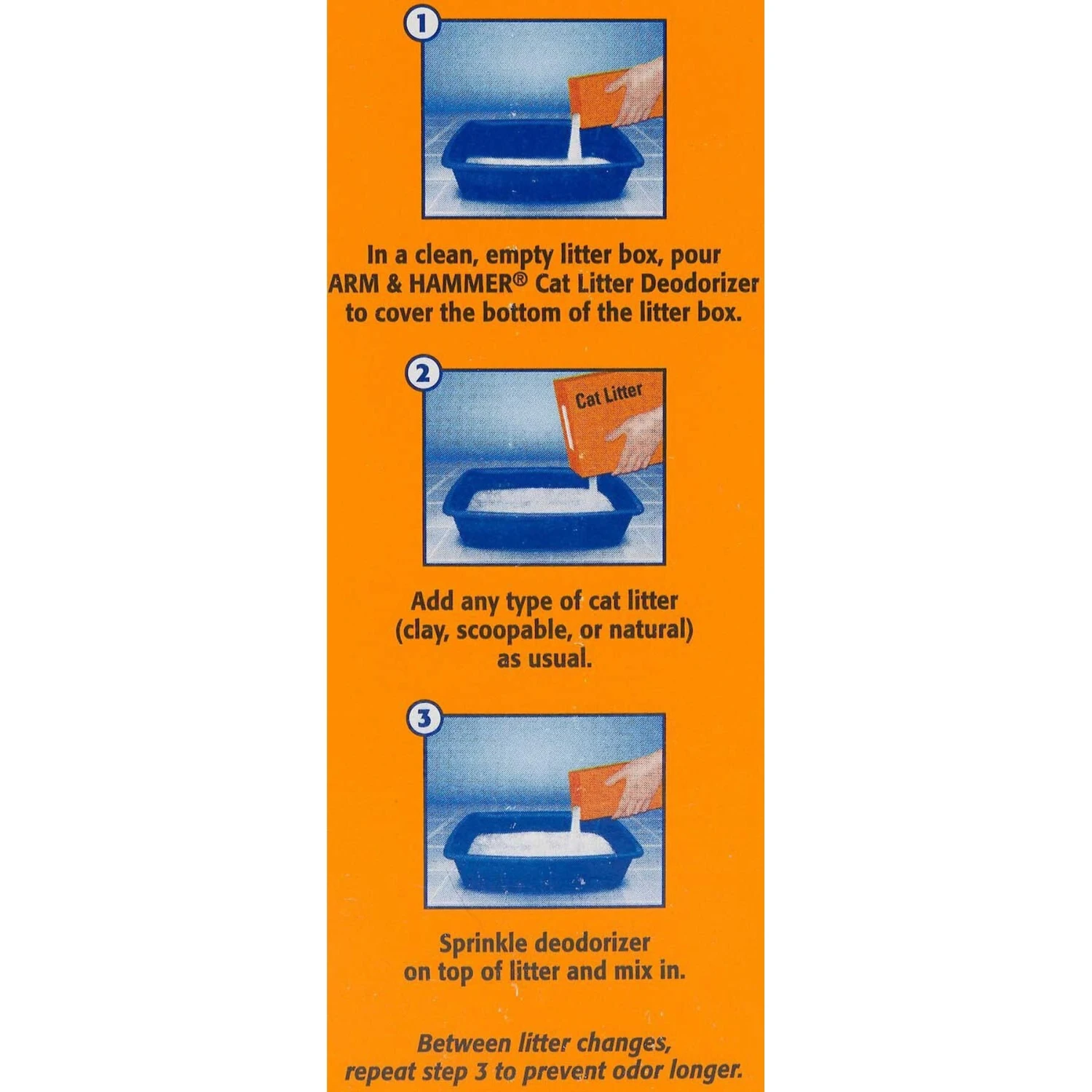 Arm & Hammer Litter Cat Litter Deodorizer Powder & Arm & Hammer Litter Slide Multi-Cat Scented Clumping Clay Cat Litter 6 Arm & Hammer Litter Cat Litter Deodorizer Powder & Arm & Hammer Litter Slide Multi-Cat Scented Clumping Clay Cat Litter - Image 4