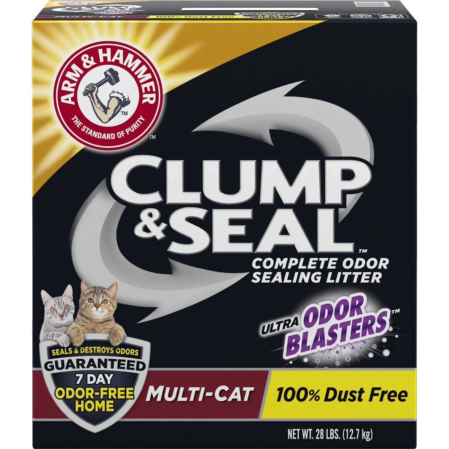 Frisco Plush, Teaser, Ball & Tri-Tunnel Variety Pack Cat Toy With Catnip, 20 Count & Arm & Hammer Litter Clump & Seal Multi-Cat Scented Clumping Clay Cat Litter 6 Frisco Plush, Teaser, Ball & Tri-Tunnel Variety Pack Cat Toy With Catnip, 20 Count & Arm & Hammer Litter Clump & Seal Multi-Cat Scented Clumping Clay Cat Litter - Image 4