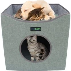 Jespet Foldable Cat Condo Bed 14 Jespet Foldable Cat Condo Bed -Cat Supplies 296189 PT5. AC SS1800 V1620696777