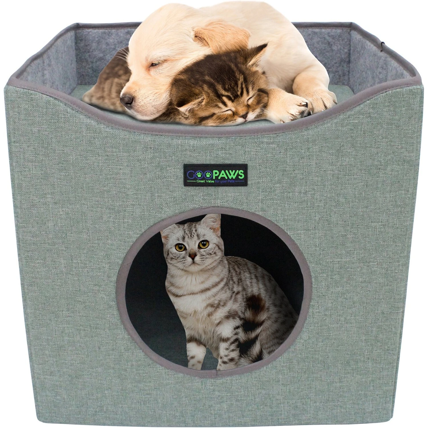 Jespet Foldable Cat Condo Bed 8 Jespet Foldable Cat Condo Bed - Image 6