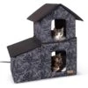 K&H Pet Products Heated Two-Story Kitty House -Cat Supplies 296500 MAIN. AC SS1800 V1627945887