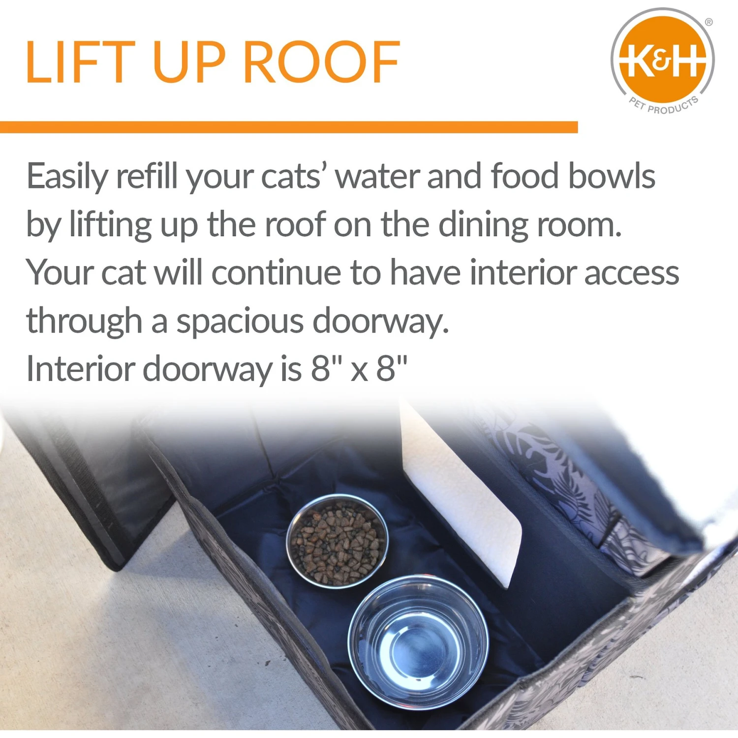 K&H Pet Products Heated Two-Story Kitty House 5 K&H Pet Products Heated Two-Story Kitty House - Image 3