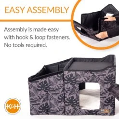 K&H Pet Products Heated Two-Story Kitty House 15 K&H Pet Products Heated Two-Story Kitty House -Cat Supplies 296500 PT4. AC SS1800 V1627941418