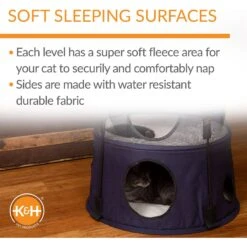 K&H Pet Products Kitty Tower Cat Furniture 12 K&H Pet Products Kitty Tower Cat Furniture -Cat Supplies 296510 PT3. AC SS1800 V1627943536