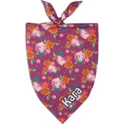 Cat Supplies 36 Frisco Fall Floral Personalized Dog & Cat Bandana