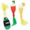 Frisco Brunch Bottomless Mimosas Plush Cat Toy With Catnip, 3 Count -Cat Supplies 297288 MAIN. AC SS1800 V1642086393