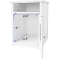 Frisco Decorative Side Table Cat Litter Box Cover & Frisco Open Top Cat Litter Box With Rim, Large 12 Frisco Decorative Side Table Cat Litter Box Cover & Frisco Open Top Cat Litter Box With Rim, Large -Cat Supplies 297992 PT3. AC SS1800 V1621293130