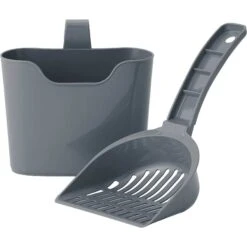 Frisco Plastic Litter Scooper With Caddy & IRIS USA Open Top Litter Box With Scatter Shield 11 Frisco Plastic Litter Scooper With Caddy & IRIS USA Open Top Litter Box With Scatter Shield -Cat Supplies 298166 PT2. AC SS1800 V1623196049