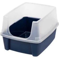 Frisco Plastic Litter Scooper With Caddy & IRIS USA Open Top Litter Box With Scatter Shield 12 Frisco Plastic Litter Scooper With Caddy & IRIS USA Open Top Litter Box With Scatter Shield -Cat Supplies 298166 PT3. AC SS1800 V1623201749