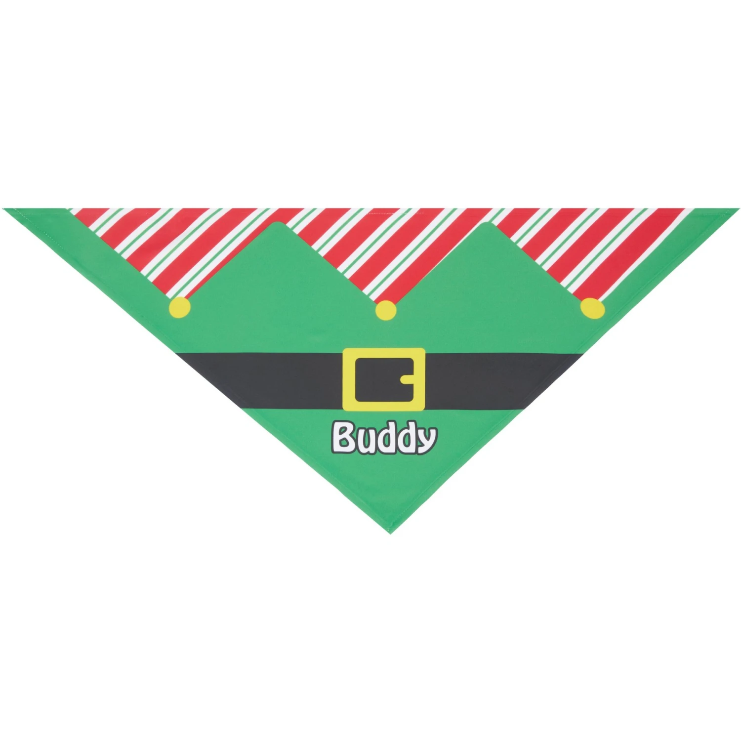 Frisco Santa's Favorite Elf Personalized Dog & Cat Bandana 6 Frisco Santa's Favorite Elf Personalized Dog & Cat Bandana - Image 4