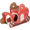 Frisco Valentine Love Carriage Cardboard Cat House, 2-Story 2 Frisco Valentine Love Carriage Cardboard Cat House, 2-Story -Cat Supplies 301565 MAIN. AC SS1800 V1637693765