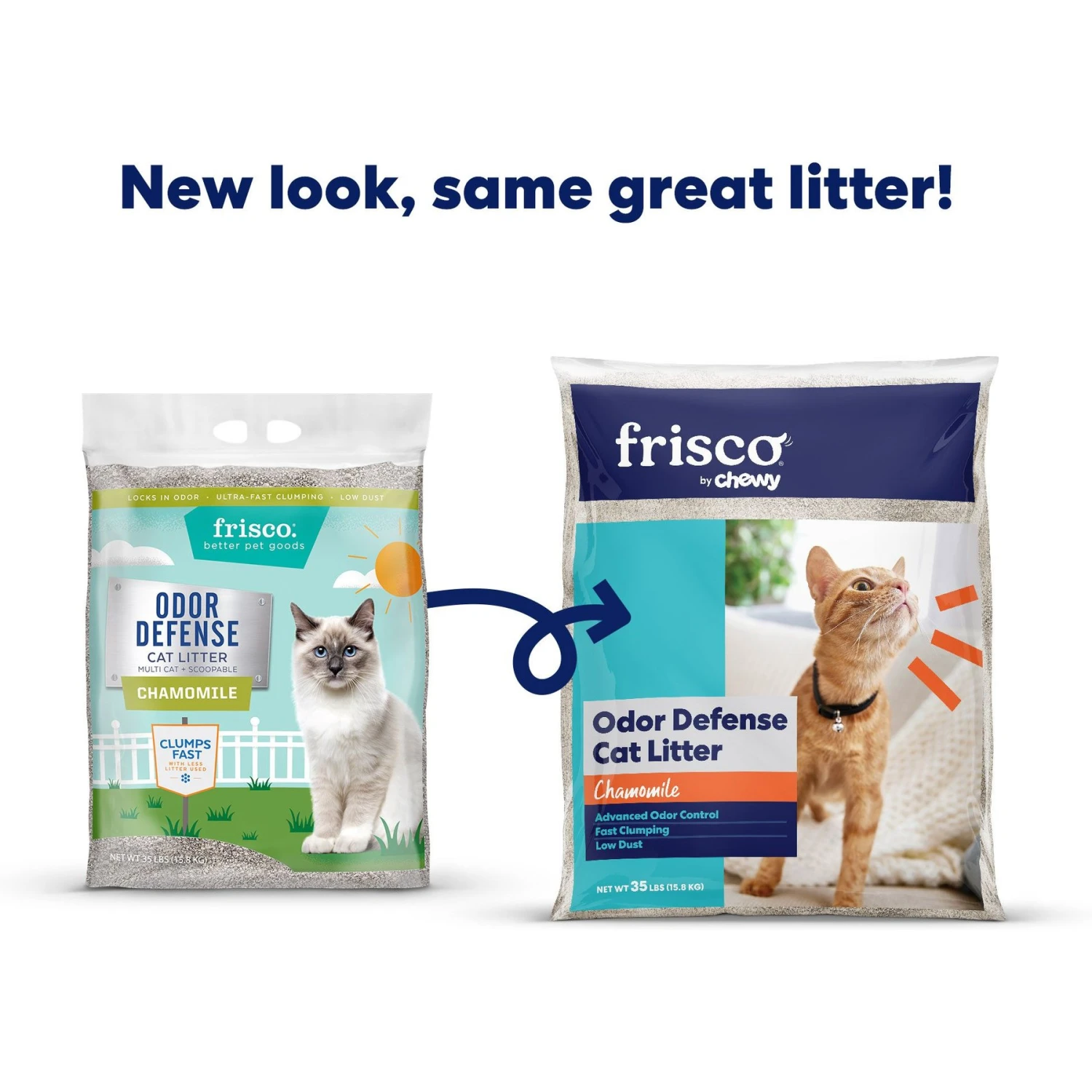 Frisco Odor Defense Chamomile Scented Clumping Clay Litter 4 Frisco Odor Defense Chamomile Scented Clumping Clay Litter - Image 2