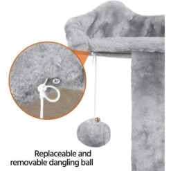 Yaheetech Cat Scratching Tree -Cat Supplies 306487 PT7. AC SS1800 V1679618214