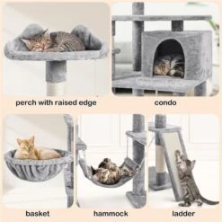 Yaheetech 70-in Cat Tree Condo -Cat Supplies 306497 PT2. AC SS1800 V1661275505