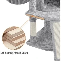 Yaheetech Professional 42-in Cat Tree -Cat Supplies 306500 PT6. AC SS1800 V1624372964