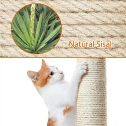 Yaheetech Professional 42-in Cat Tree -Cat Supplies 306500 PT7. AC SS1800 V1624374155