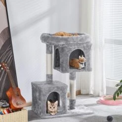 Yaheetech 33.5-in Plush Cat Tree
