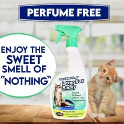 ZORBX Smell Nothing Litter Box Buddy Odor Remover, 24-oz Bottle 12 ZORBX Smell Nothing Litter Box Buddy Odor Remover, 24-oz Bottle -Cat Supplies 306746 PT1. AC SS1800 V1646795613