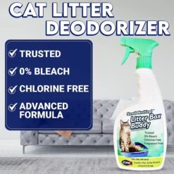 ZORBX Smell Nothing Litter Box Buddy Odor Remover, 24-oz Bottle 13 ZORBX Smell Nothing Litter Box Buddy Odor Remover, 24-oz Bottle -Cat Supplies 306746 PT2. AC SS1800 V1646781418