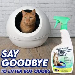 ZORBX Smell Nothing Litter Box Buddy Odor Remover, 24-oz Bottle 14 ZORBX Smell Nothing Litter Box Buddy Odor Remover, 24-oz Bottle -Cat Supplies 306746 PT3. AC SS1800 V1646784459