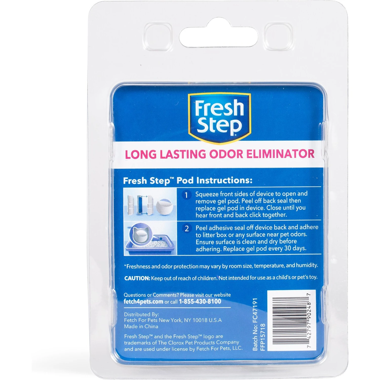 Fresh Step Products Cat Litter Box Deodorizing Pod 4 Fresh Step Products Cat Litter Box Deodorizing Pod - Image 2