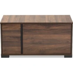 Baxton Studio Vere 2-Door Cat Litter Box Cover House 14 Baxton Studio Vere 2-Door Cat Litter Box Cover House -Cat Supplies 307851 PT4. AC SS1800 V1624315992