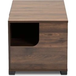 Baxton Studio Vere 2-Door Cat Litter Box Cover House 16 Baxton Studio Vere 2-Door Cat Litter Box Cover House -Cat Supplies 307851 PT6. AC SS1800 V1624314782