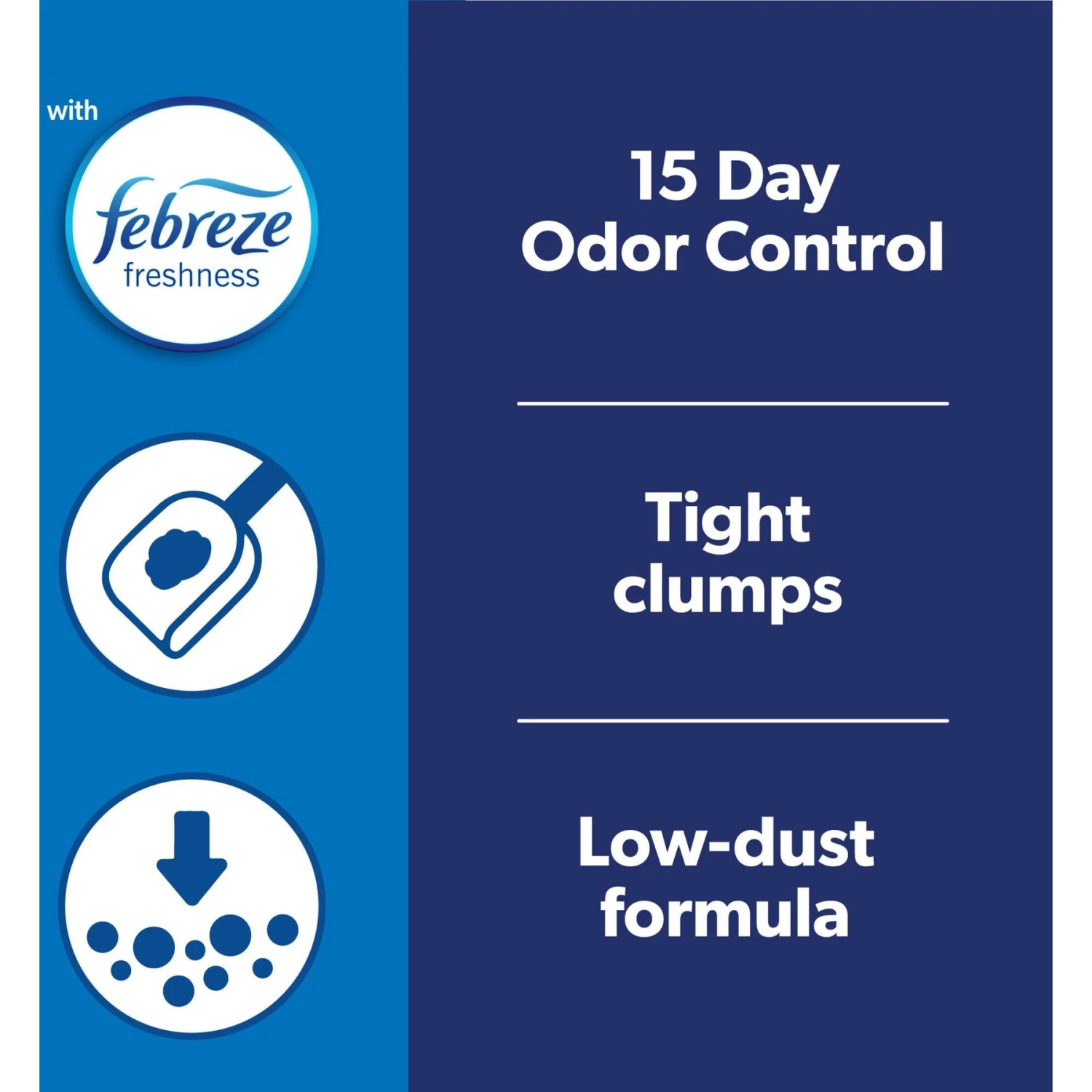 Fresh Step Outstretch Advanced Concentrated Febreze Freshness Scented Clumping Clay Cat Litter 4 Fresh Step Outstretch Advanced Concentrated Febreze Freshness Scented Clumping Clay Cat Litter - Image 2