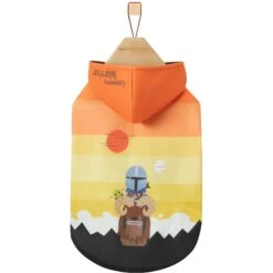 STAR WARS THE MANDALORIAN & GROGU Colorblock Dog & Cat Hoodie -Cat Supplies 311892 PT4. AC SS1800 V1643331105