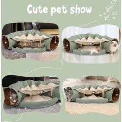 Coziwow By Jaxpety Collapsible Cat Tunnel Bed -Cat Supplies 313503 PT7. AC SS1800 V1663609108