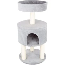 Pet Adobe 4-Tier 35-in Cat Tree & Condo -Cat Supplies 315004 PT6. AC SS1800 V1626385287
