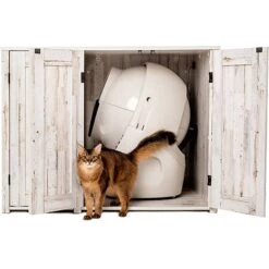 Whisker Litter-Robot Cat Litter Box Credenza Cat Cabinet -Cat Supplies 316918 PT4. AC SS1800 V1634088396