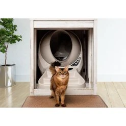 Whisker Litter-Robot Cat Litter Box Credenza Cat Cabinet -Cat Supplies 316918 PT6. AC SS1800 V1634081851