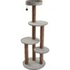 Two By Two The Pine 59-in Cat Tree, Gray 1 Two By Two The Pine 59-in Cat Tree, Gray -Cat Supplies 316948 MAIN. AC SS1800 V1642631784