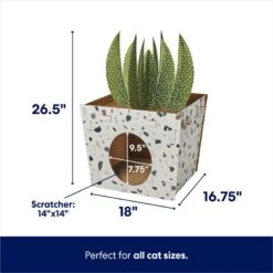 Frisco Potted Succulent Cardboard Cat House 9 Frisco Potted Succulent Cardboard Cat House -Cat Supplies 317723 PT1. AC SS1800 V1689351050