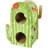 Frisco Cactus Cardboard Cat House, 2-Story -Cat Supplies 317725 MAIN. AC SS1800 V1642086427