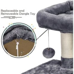 Yaheetech 4-Level 38-in Plush Cat Tree & Condo -Cat Supplies 325680 PT5. AC SS1800 V1631148986