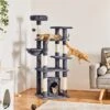 Yaheetech 56.5-in Multilevel Cat Tree -Cat Supplies 325712 MAIN. AC SS1800 V1662659490