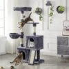 Yaheetech Multi-Level 53.5-in Plush Cat Tree -Cat Supplies 325719 MAIN. AC SS1800 V1631144192