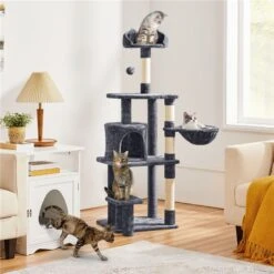 Yaheetech 57-in Cat Tree Tower