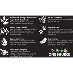 Dr. Bales One Source Clumping Cat Litter 14 Dr. Bales One Source Clumping Cat Litter -Cat Supplies 329350 PT3. AC SS1800 V1634086948