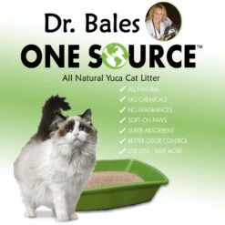 Dr. Bales One Source Clumping Cat Litter 17 Dr. Bales One Source Clumping Cat Litter -Cat Supplies 329350 PT6. AC SS1800 V1634075491
