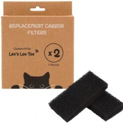 Casa Leo Leo's Loo Too Cat Replacement Filters, 2 Count 13 Casa Leo Leo's Loo Too Cat Replacement Filters, 2 Count -Cat Supplies 329397 PT5. AC SS1800 V1651443681