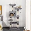Coziwow By Jaxpety 58-in Cat Tree & Condo With Hammock, Grey -Cat Supplies 330952 MAIN. AC SS1800 V1663796744