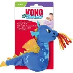 KONG Enchanted Dragon Plush Cat Toy -Cat Supplies 331292 PT3. AC SS1800 V1633528716