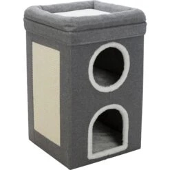 TRIXIE Saul 2-Story Cat Condo & Perch, Gray 13 TRIXIE Saul 2-Story Cat Condo & Perch, Gray -Cat Supplies 333730 PT3. AC SS1800 V1634076166