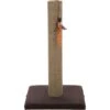SmartyKat Simply Scratch Jute Cat Scratch Post With Feather Cat Toy -Cat Supplies 336397 MAIN. AC SS1800 V1634309516